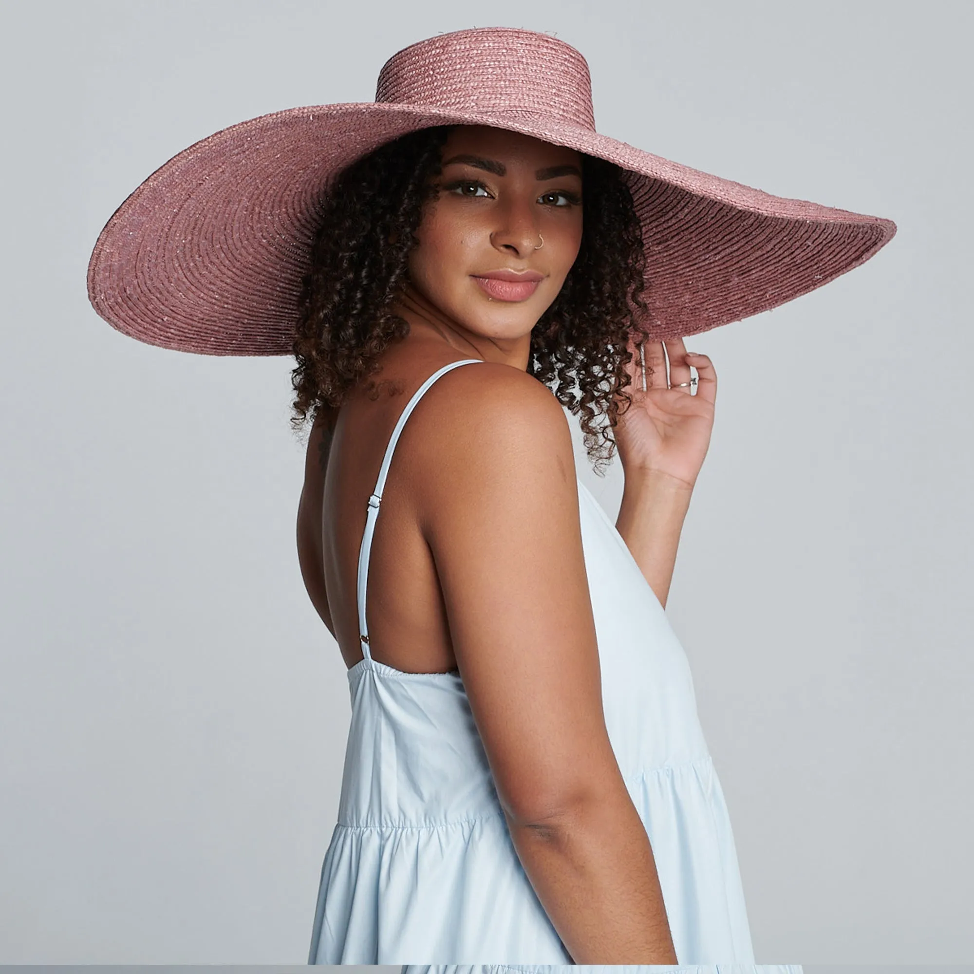 On Holiday - Oversized Wide Brim Sun Hat
