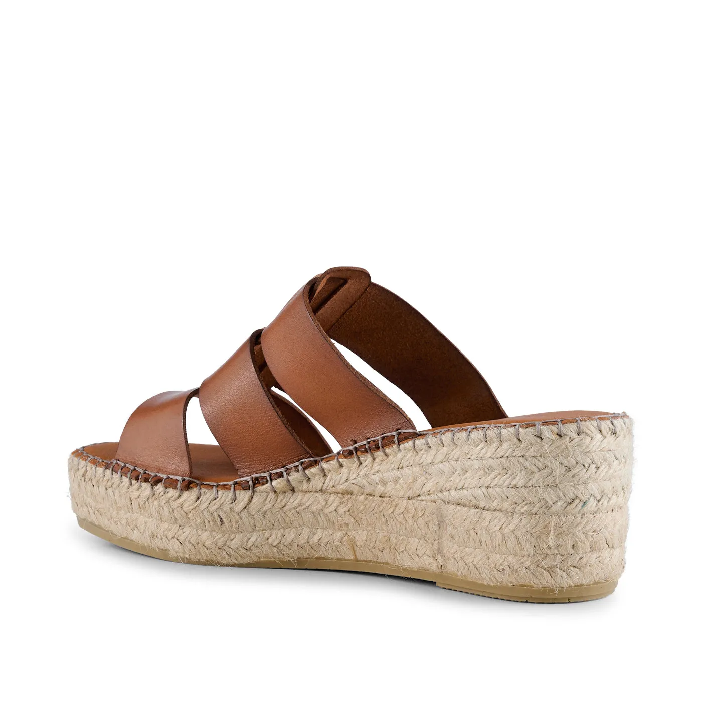 Orchid mule læder - TAN