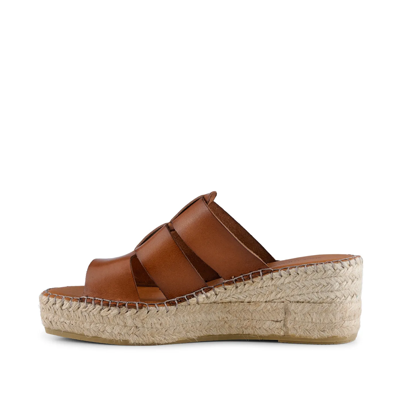 Orchid mule læder - TAN