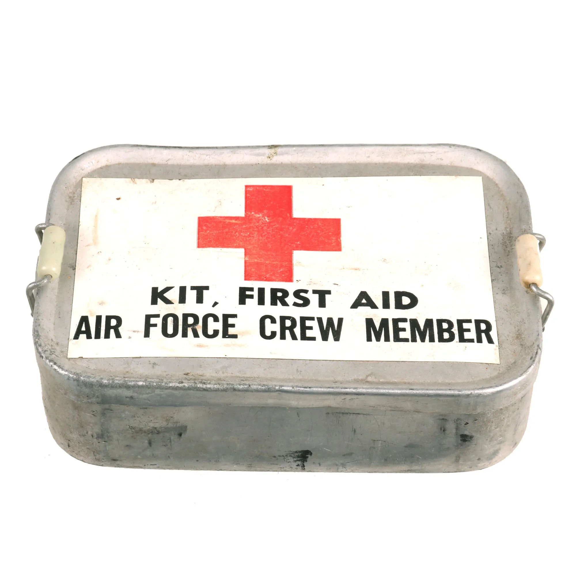Original Vietnam War U.S. Air Force USAF Survival Map, Aircrew First Aid Kit, Inflight Rations, Sun Glasses and More