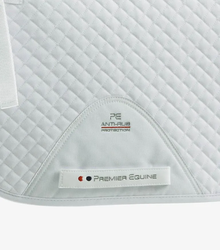 PEI Pony Plain Cotton GP/Jump Saddle Pad - White