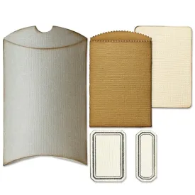 Pillow Box   Bag Die Set | Tim Holtz {Vault 1 Release}