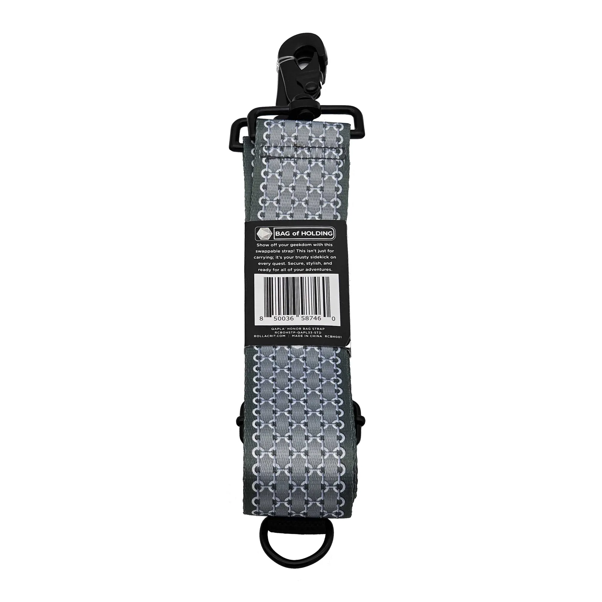 Qapla Honor 55-Inch Intergalactic Adjustable Bag Strap - Stylish and Durable Travel Accessory