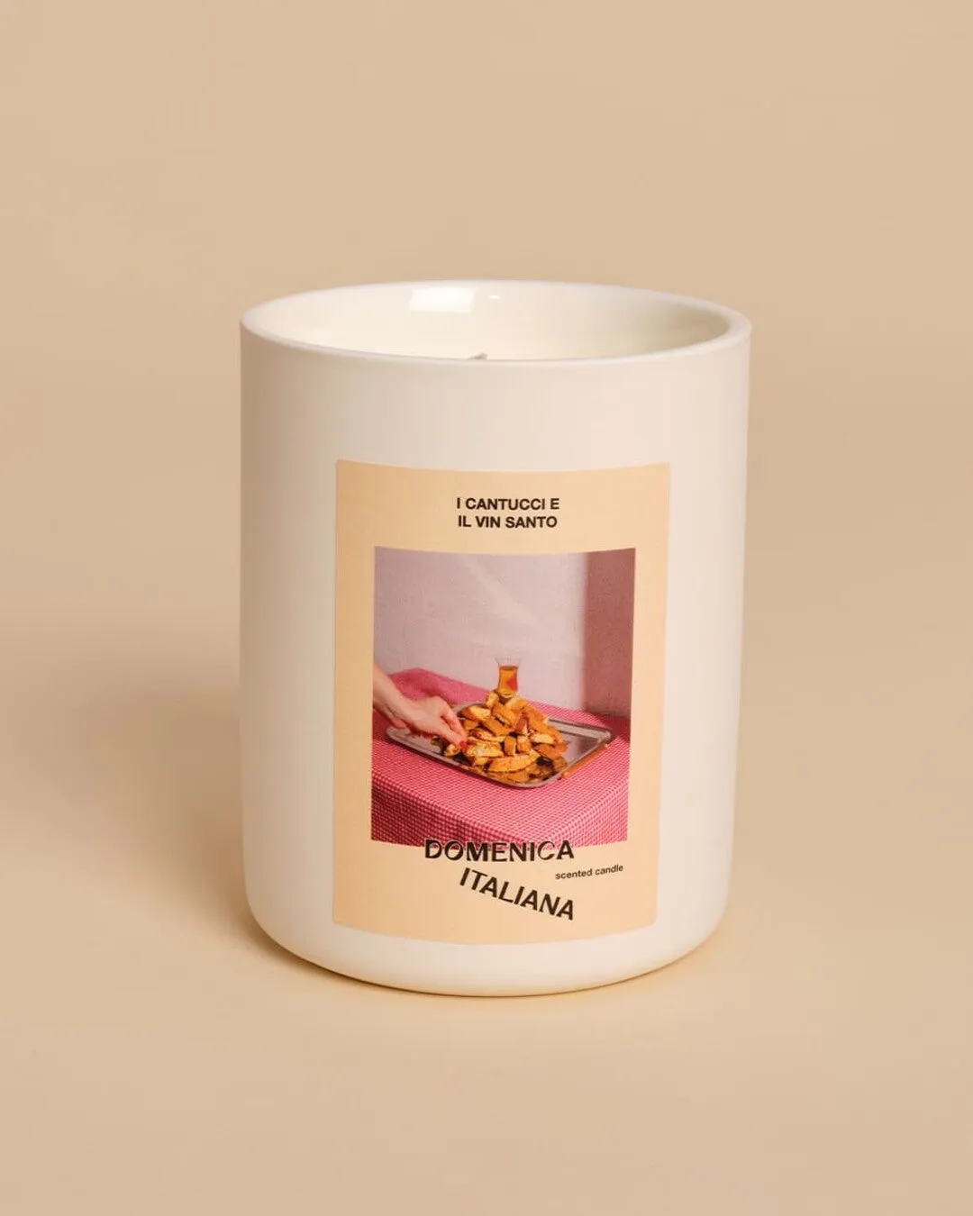 "Cantucci e Vin Santo" candle