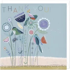 "Thank You" Greetings Card