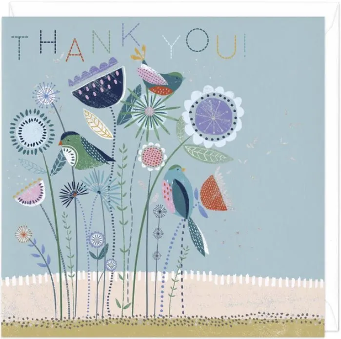 "Thank You" Greetings Card