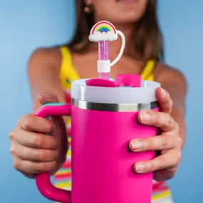 Rainbow Straw Topper