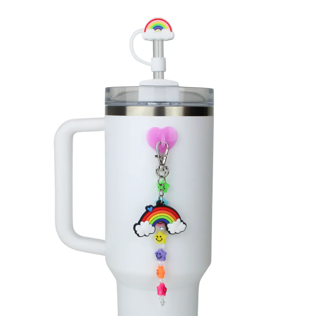 Rainbow Straw Topper