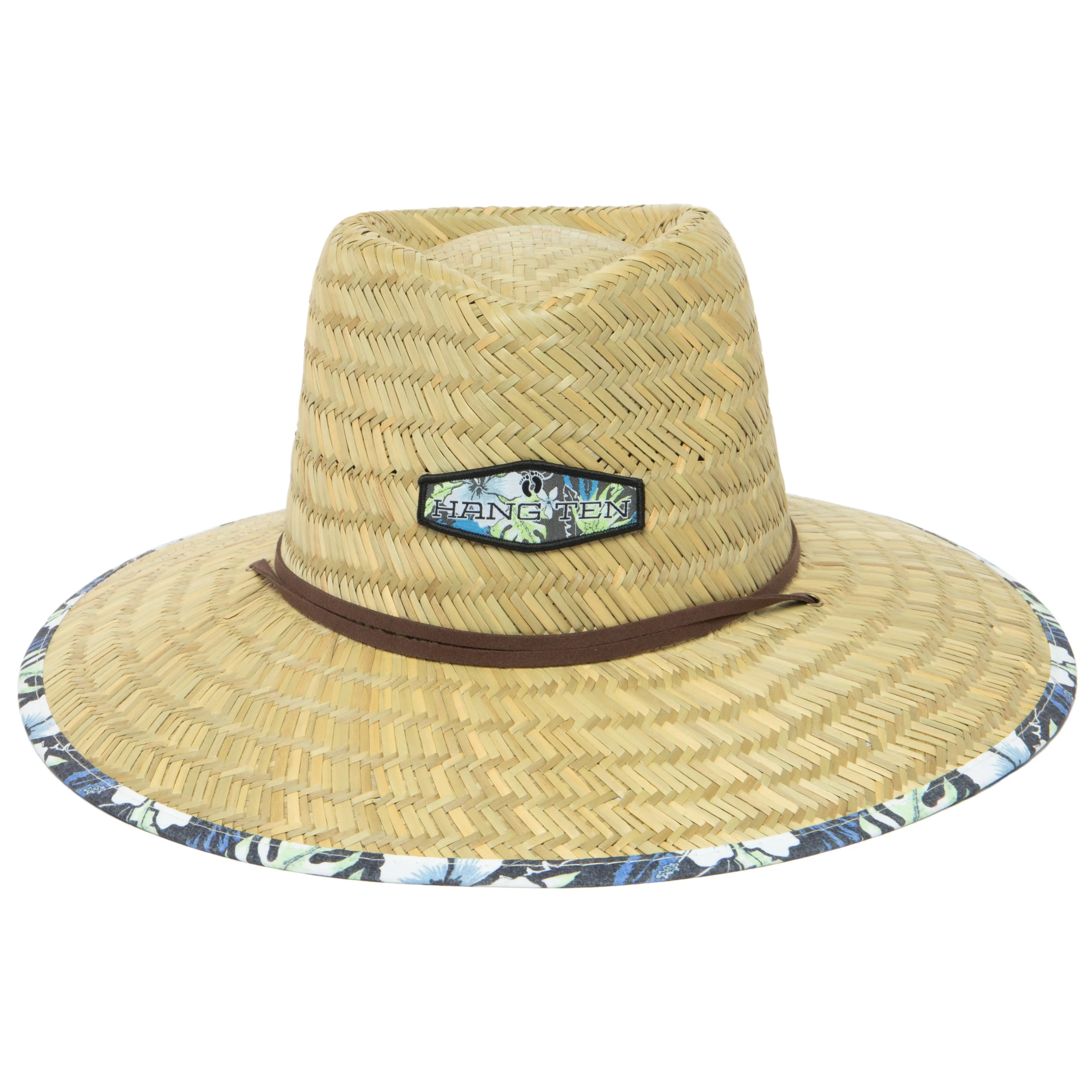 Shoots - Lifeguard Hat with Pinch Crown and Floral Print by Hang Ten
