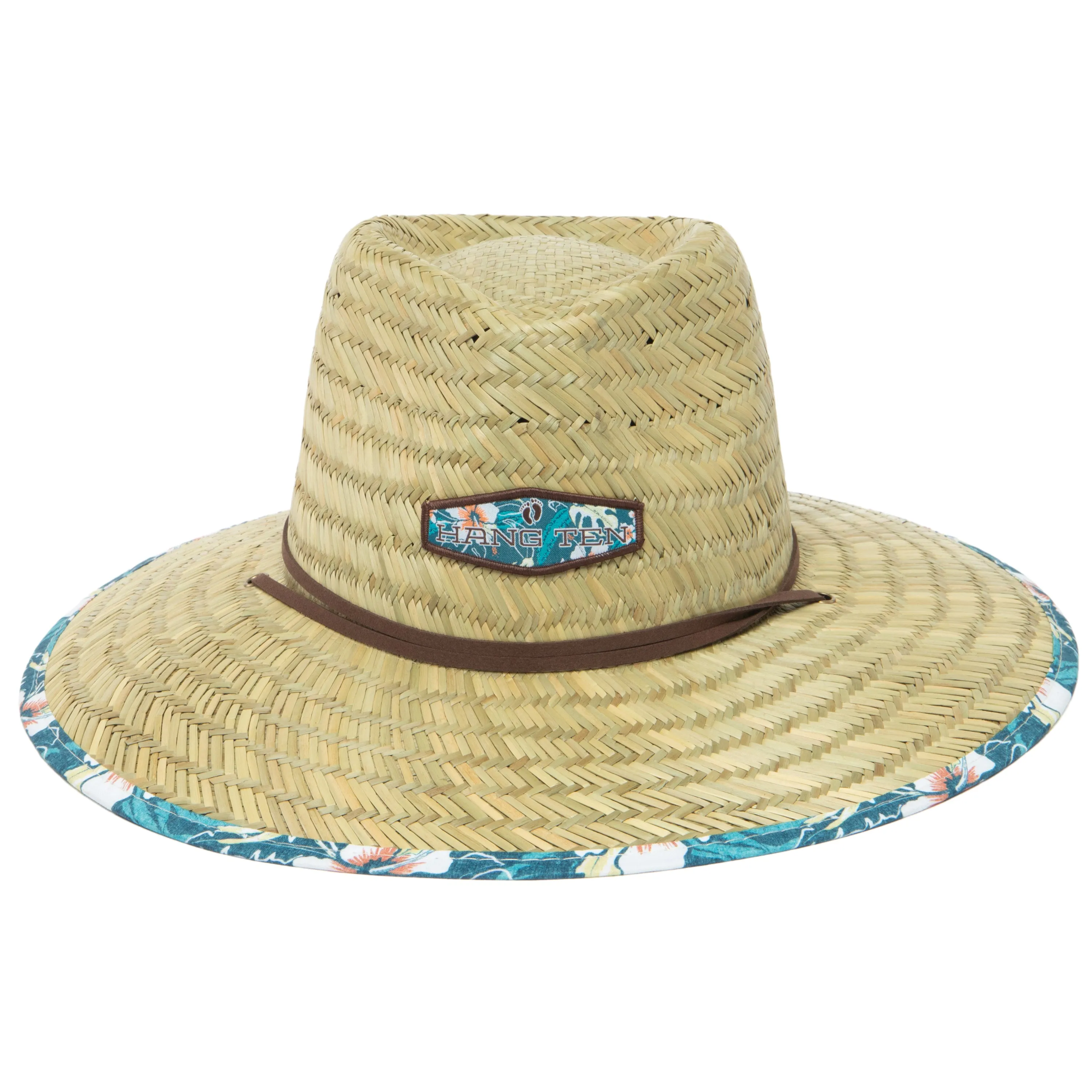 Shoots - Lifeguard Hat with Pinch Crown and Floral Print by Hang Ten