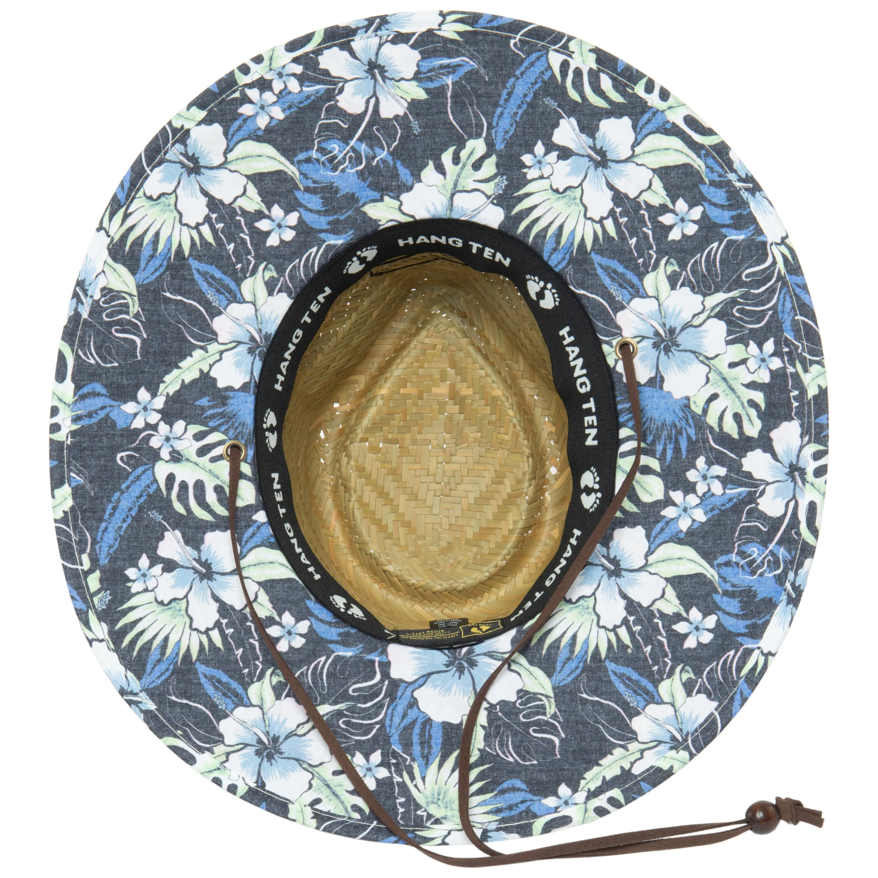 Shoots - Lifeguard Hat with Pinch Crown and Floral Print by Hang Ten