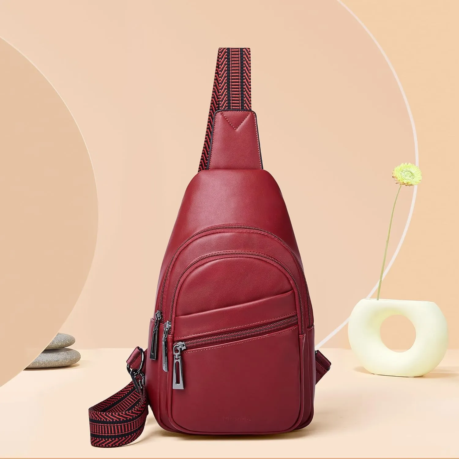 Sling Bag Crossbody Bags for Women Cross Body Fanny Packs Chest Sling Purses for Travel Shopping Leisure Sport