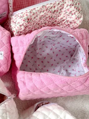 Small Olivia Quilted Handmade Travel Bag