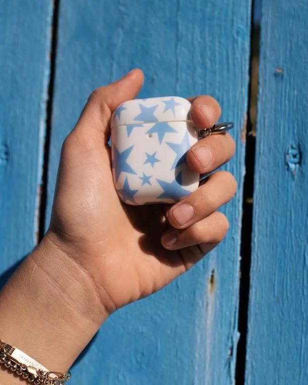 Stars Align | Blue & White Stars AirPods Case