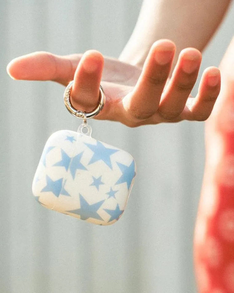 Stars Align | Blue & White Stars AirPods Case