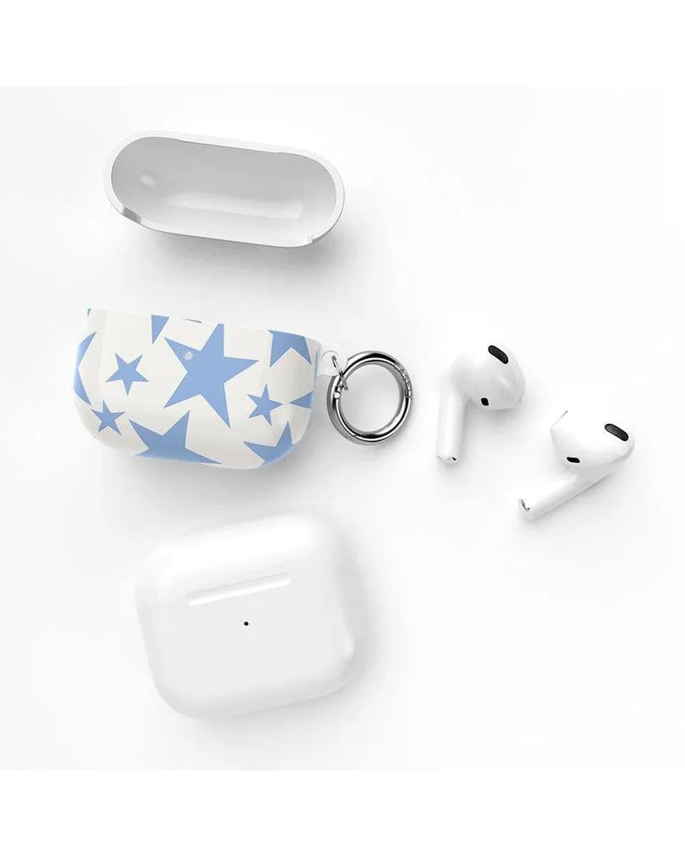 Stars Align | Blue & White Stars AirPods Case