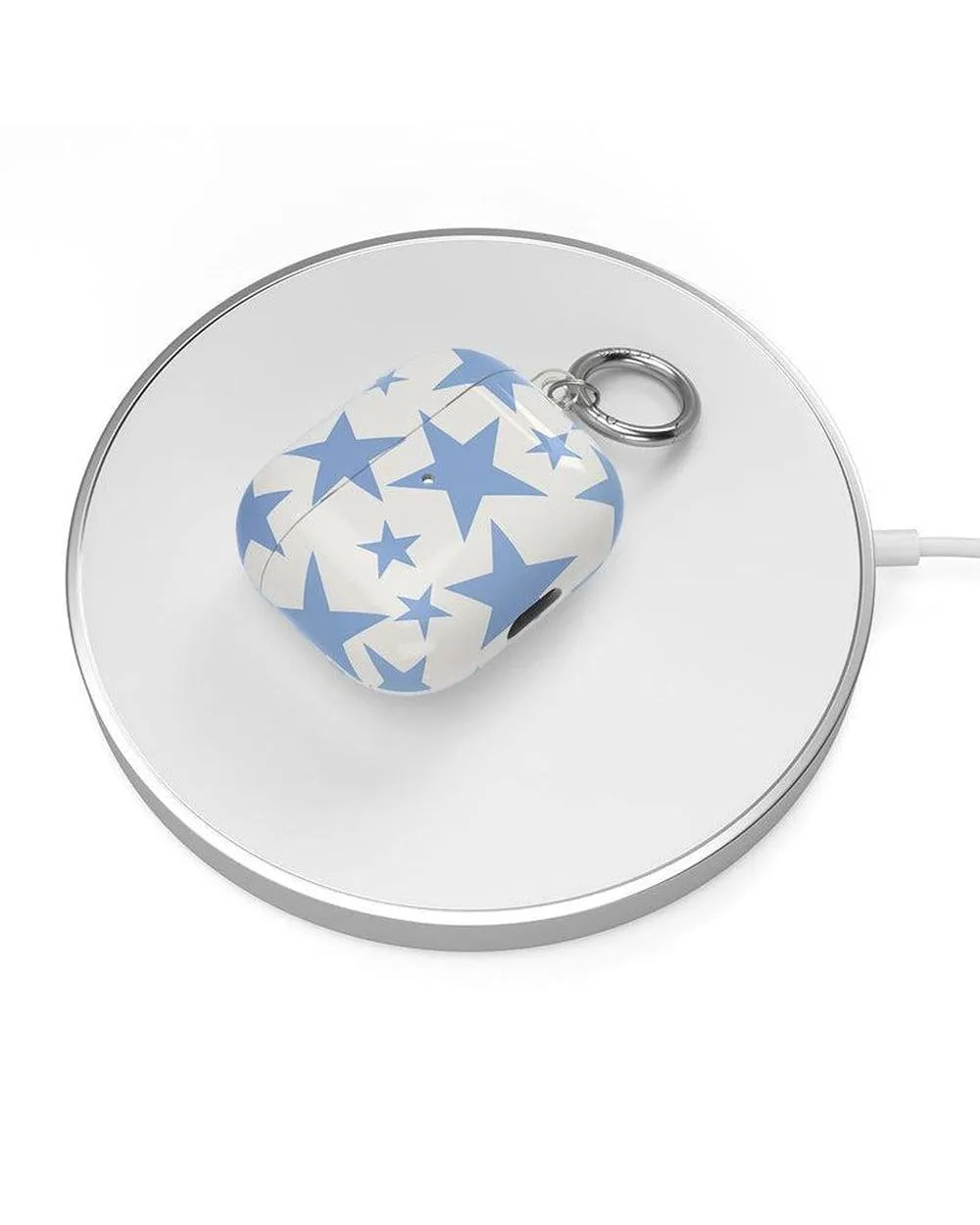 Stars Align | Blue & White Stars AirPods Case