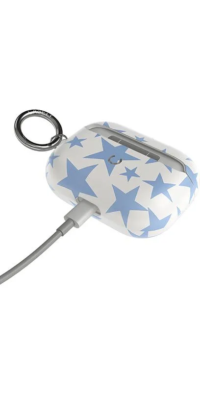 Stars Align | Blue & White Stars AirPods Case