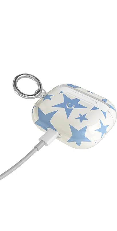 Stars Align | Blue & White Stars AirPods Case