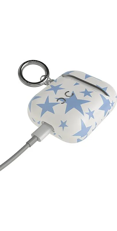 Stars Align | Blue & White Stars AirPods Case