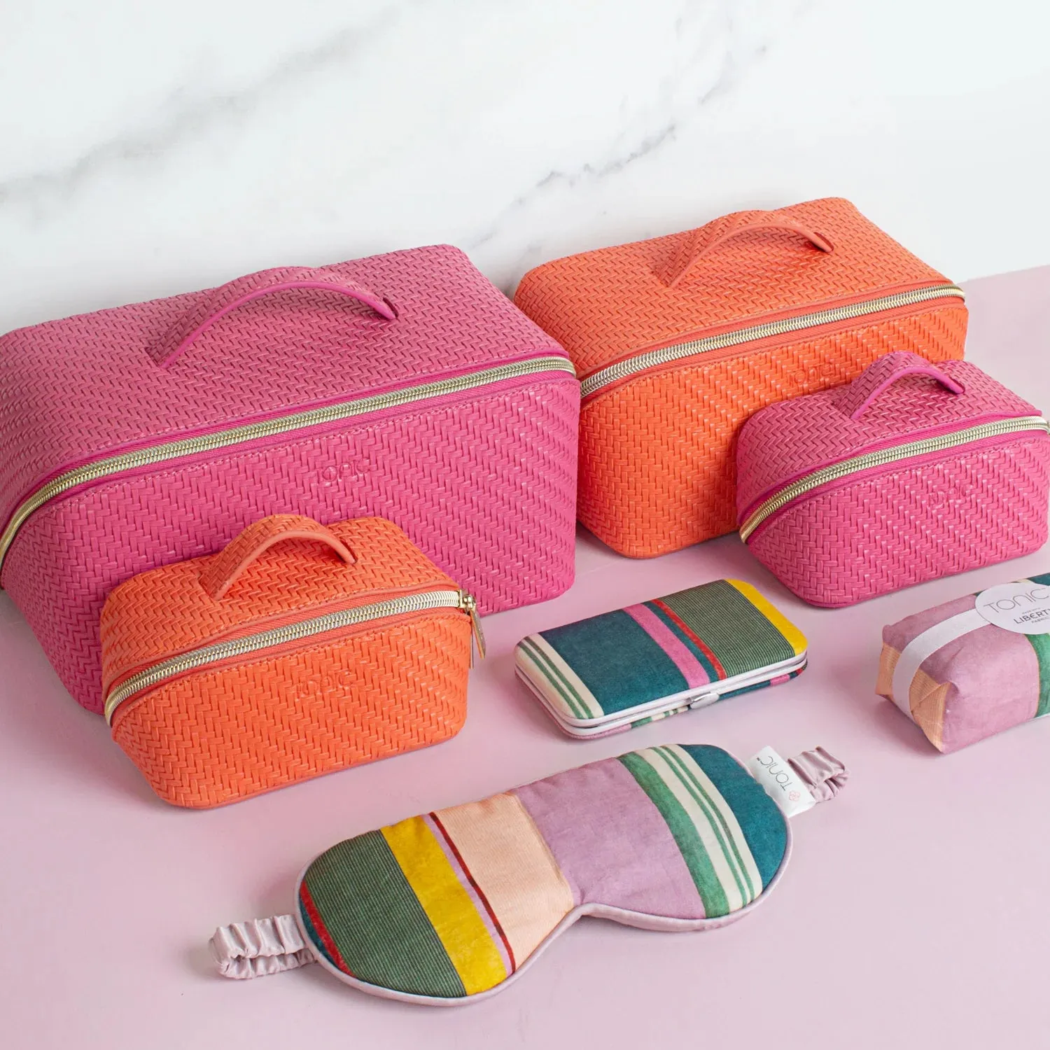 Tonic - Herringbone Large Beauty Bag