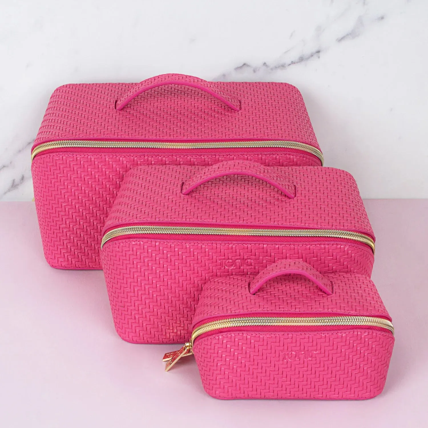 Tonic - Herringbone Large Beauty Bag
