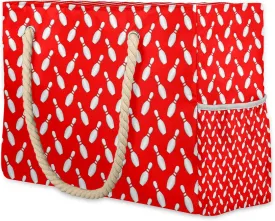 Tote Beach Bag for Women with Zipper Modern Large Waterproof Sandproof Swim Pool Bag