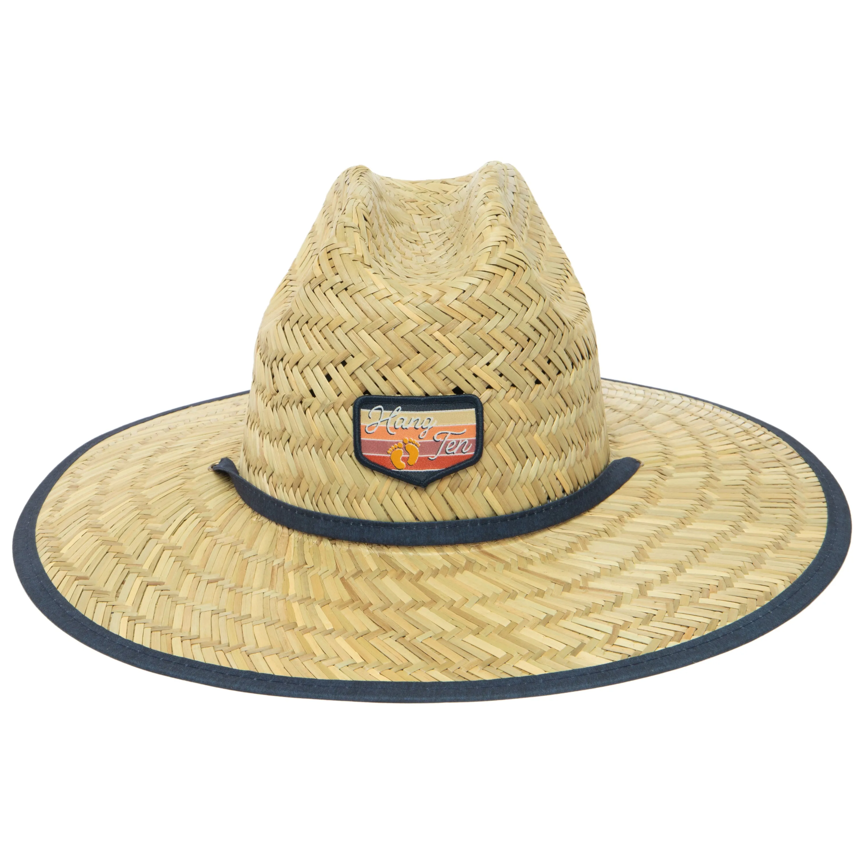 Tubular - Lifeguard Hat with Striped Under Brim by Hang Ten