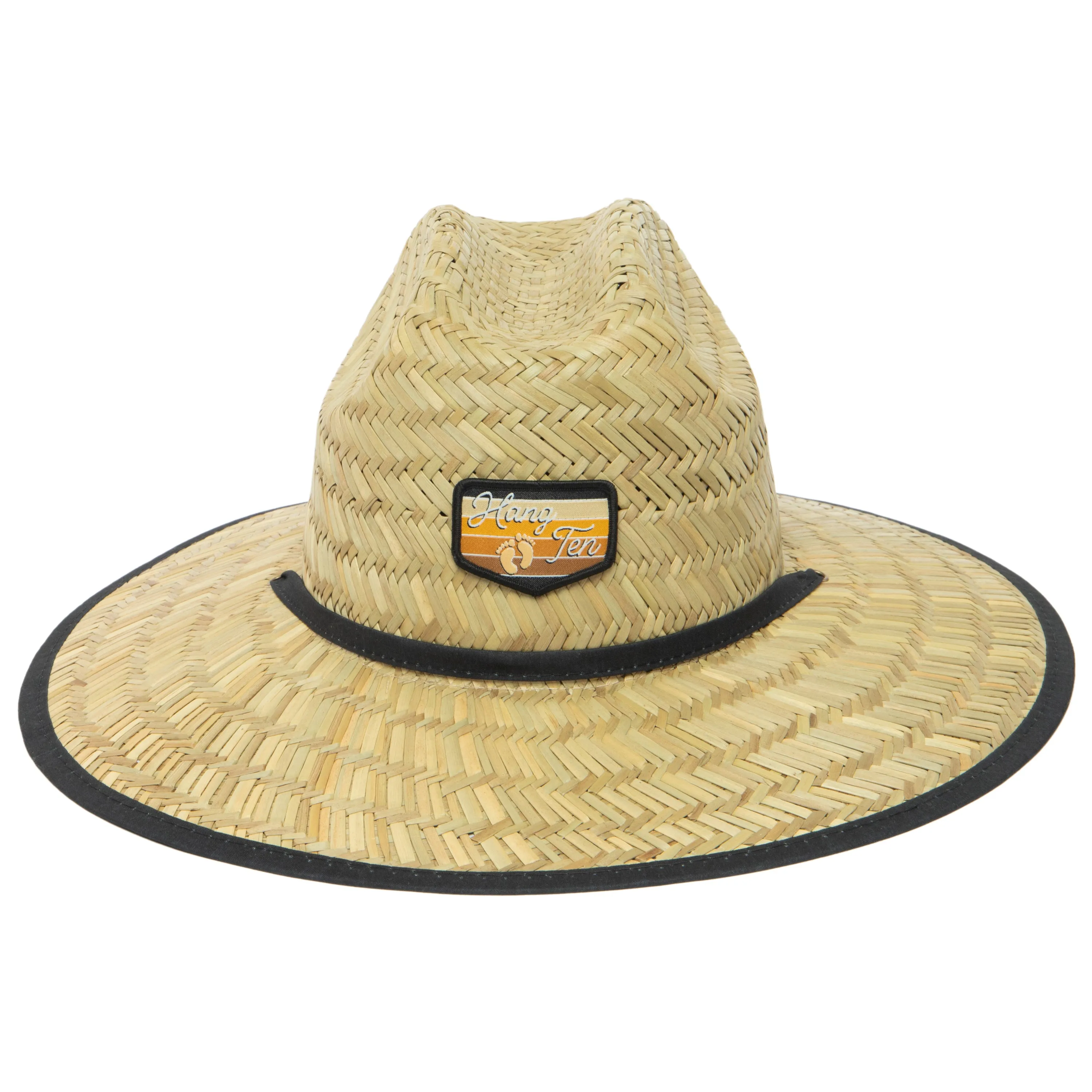 Tubular - Lifeguard Hat with Striped Under Brim by Hang Ten