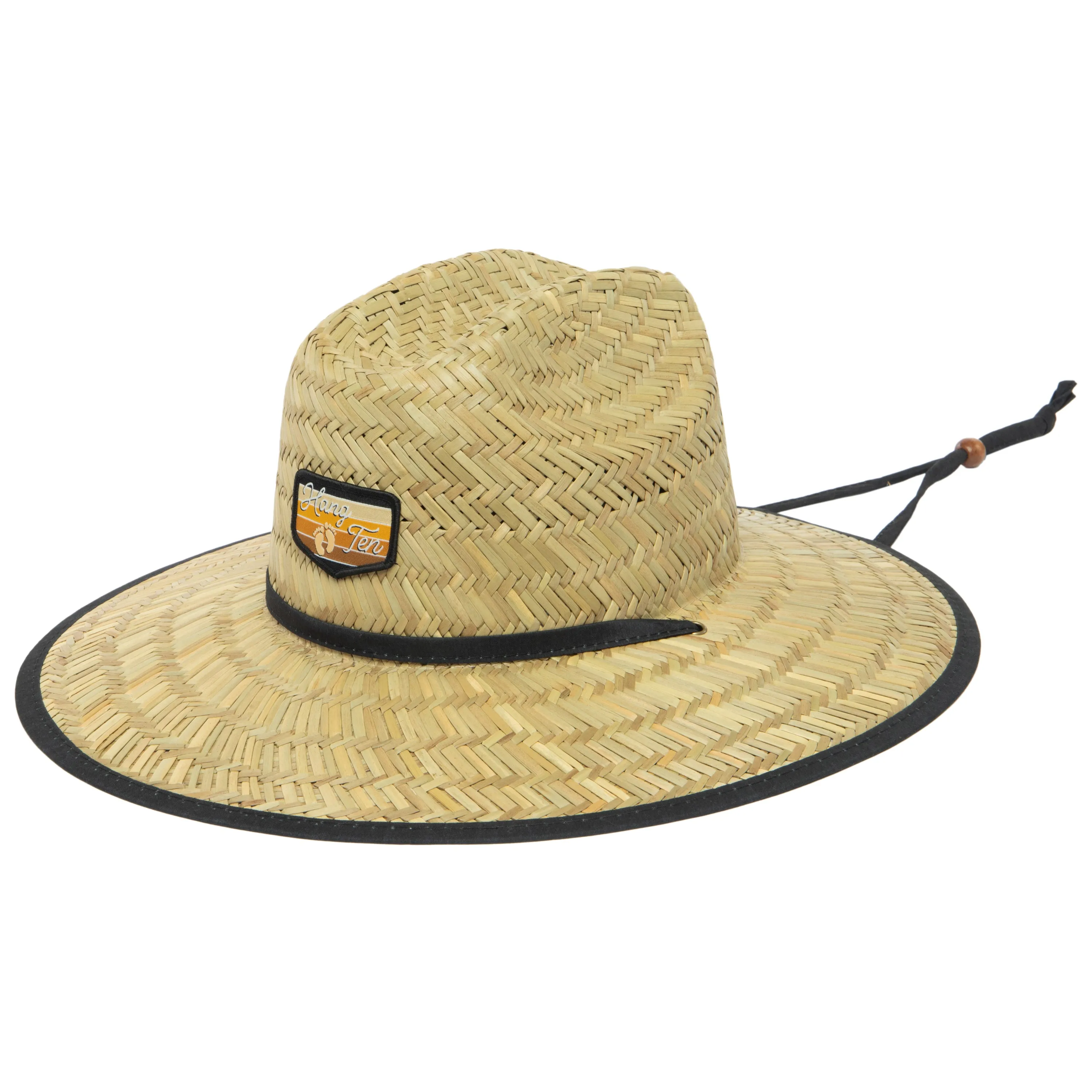Tubular - Lifeguard Hat with Striped Under Brim by Hang Ten
