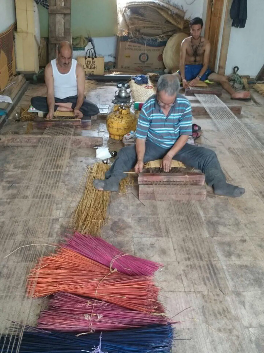 Tunisian medium customized basket
