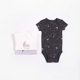 Unicorns & Stars 3 Pack Bodysuits