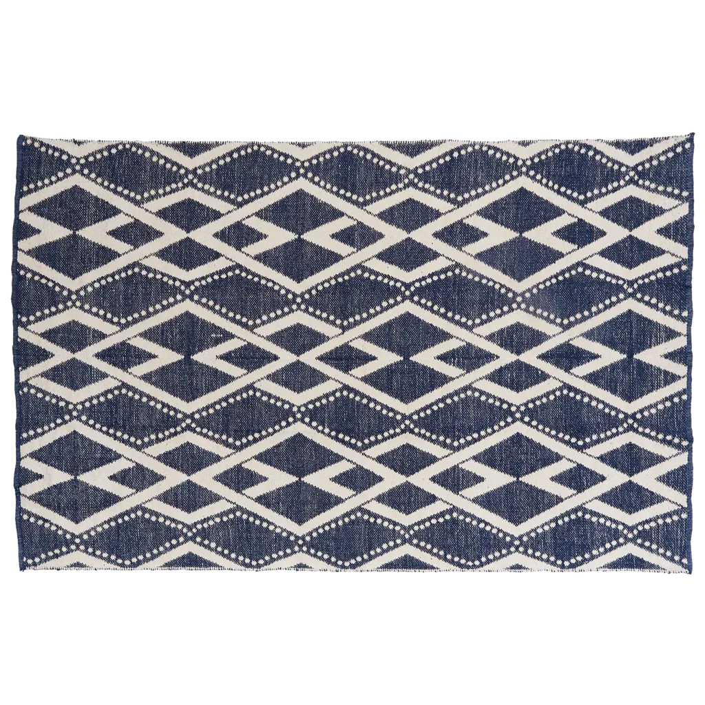Vallaki Indigo Rug 2’X 3’