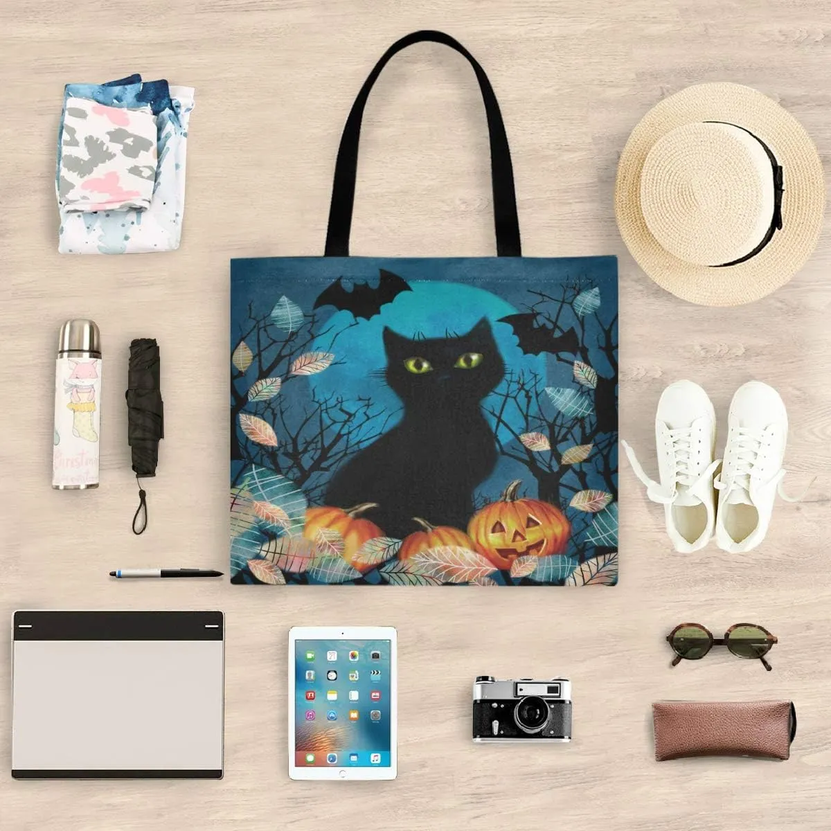 visesunny Large Tote Bag Shoulder Bag Shopping Casual Travel Bag Handbags for Women Lady Girl Teens Gym Beach Daily