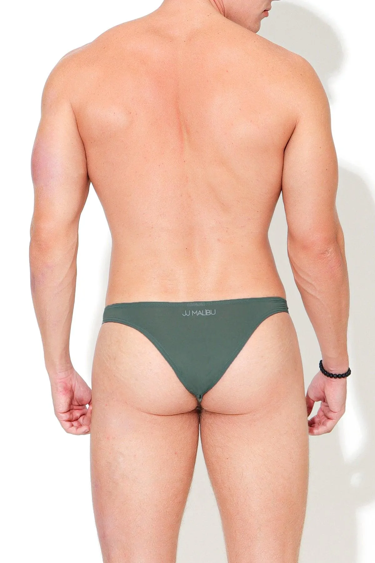Voyage Ultra Low Swim Briefs - Forest Green