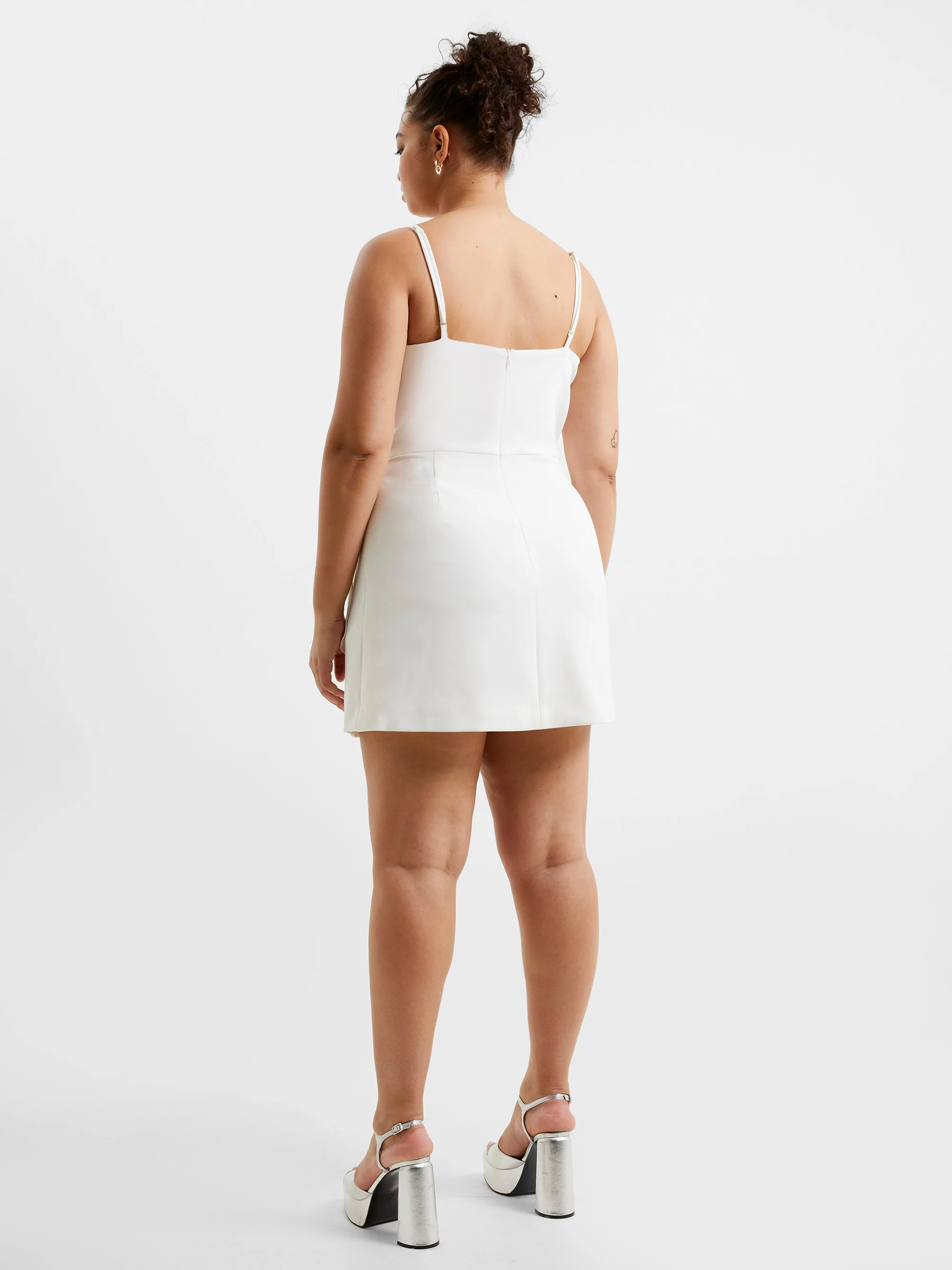Whisper V Neck Bow Envelope Dress