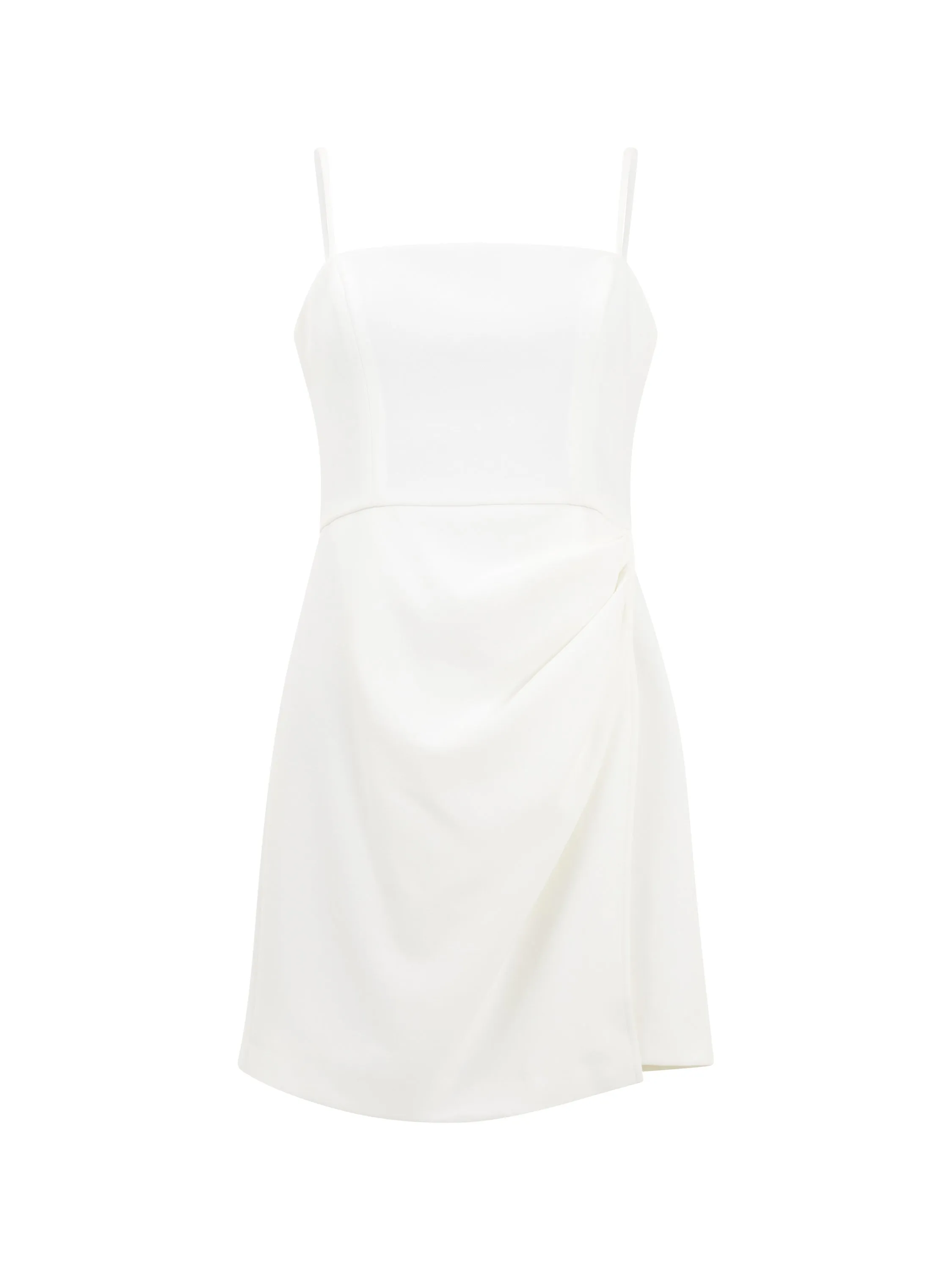 Whisper V Neck Bow Envelope Dress