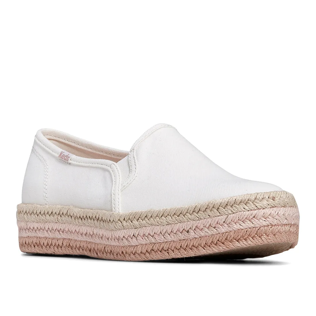 Women's Triple Decker Jute Foxing White (WF67832)