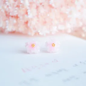 Yaezakura Earrings ヤエザクラ